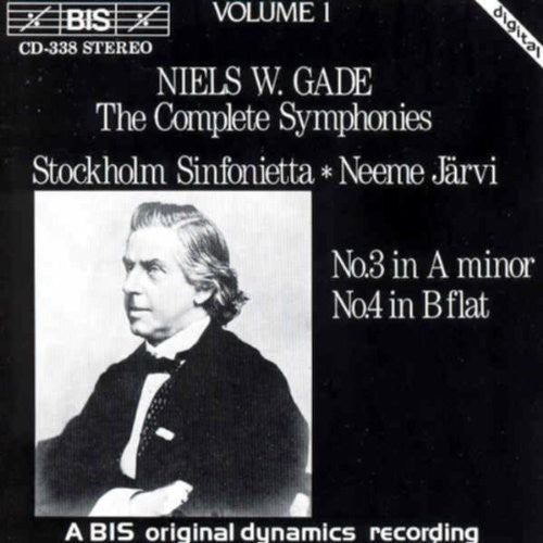 Gade/ Jarvi/ Stockholm Sinfonietta - Symphonies 3 & 4