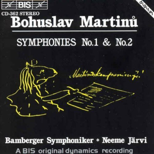 Martinu/ Jarvi/ Bamberg So - Symphonies 1 & 2