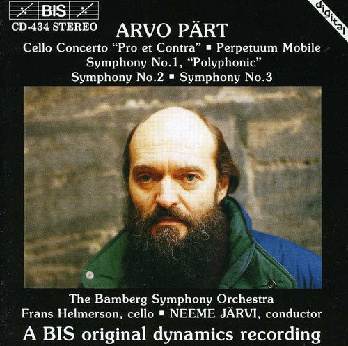 Part/ Jarvi - 3 Symphonies / Cello Concertos