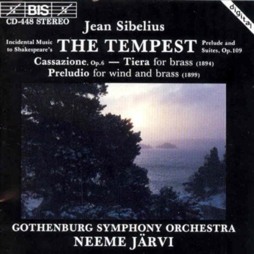 Sibelius/ Jarvi/ Gothenburg So - Tempest