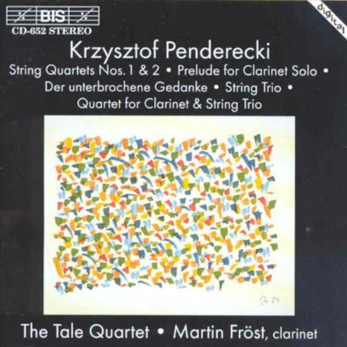 Penderecki/ Tale Quartet/ Frost - Chamber Music