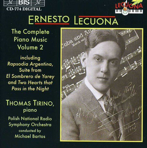 Lecuona/ Tirino/ Bartos/ Polish Nat'L Radio So - Complete Piano Music 2
