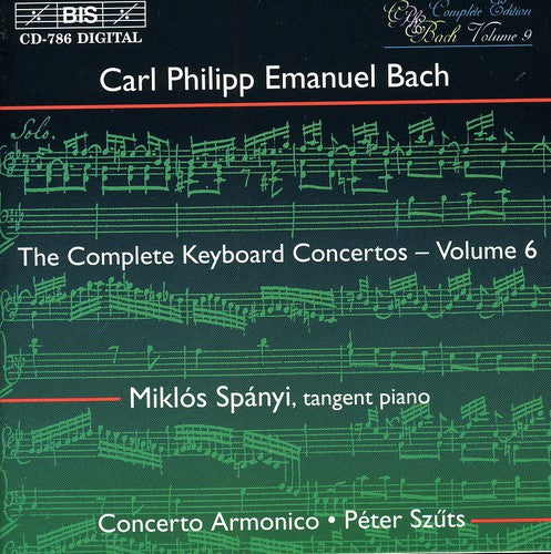 C.P.E. Bach / Spanyi - Complete Keyboard Concerti VI