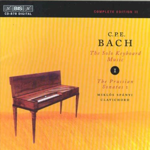 C.P.E. Bach / Spanyi - Solo Keyboard Music 1