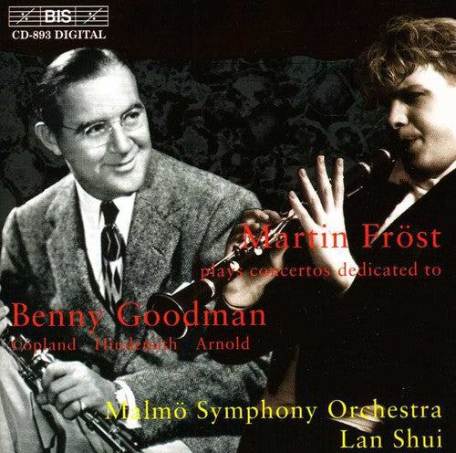 Copland/ Hindemith/ Arnold/ Frost/ Shui - Concertos for Clarinet & String Orchestra
