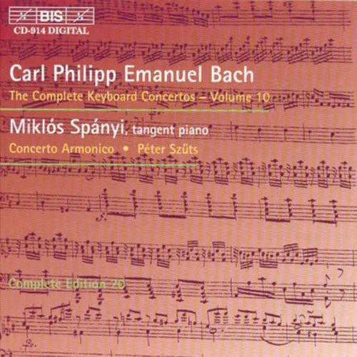 C.P.E. Bach / Spanyi/ Szuts/ Concerto Armonico - Keyboard Concertos 10