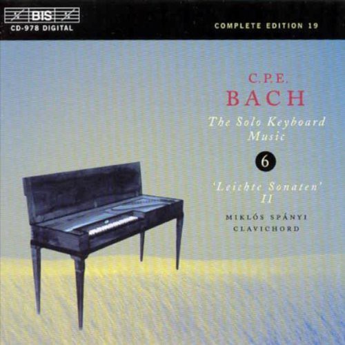 C.P.E. Bach / Spanyi - Solo Keyboard Music 4