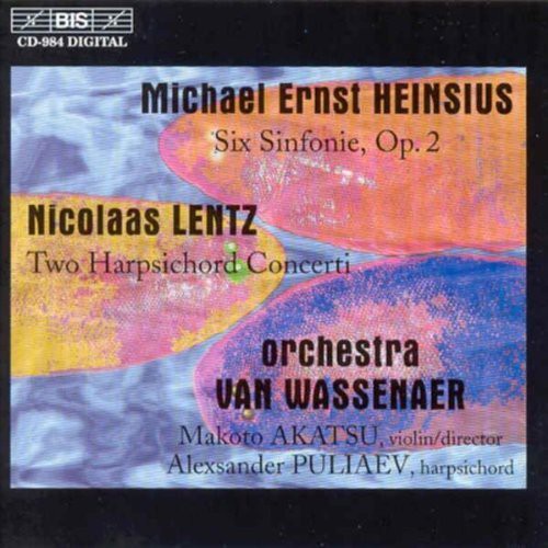 Heinsius/ Lentz/ Orch Van Wassenaer - 6 Sinfonie / 2 HPSCHD Cti
