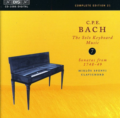 C.P.E. Bach / Spanyi - Solo Keyboard Music 7