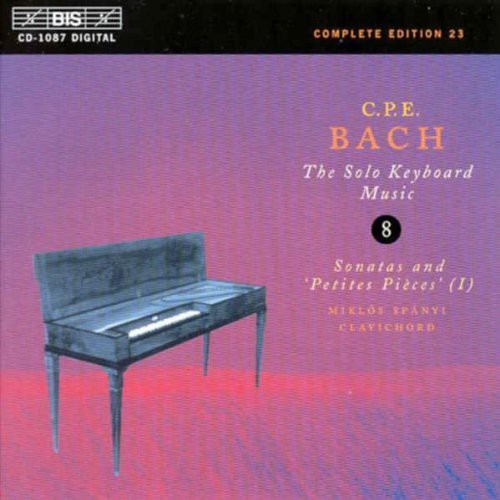 C.P.E. Bach / Spanyi - Solo Keyboards Works 8