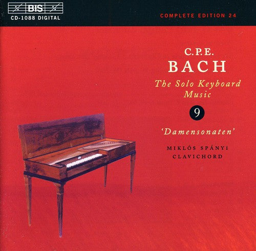 C.P.E. Bach / Spanyi - Complete Keyboard Works 9