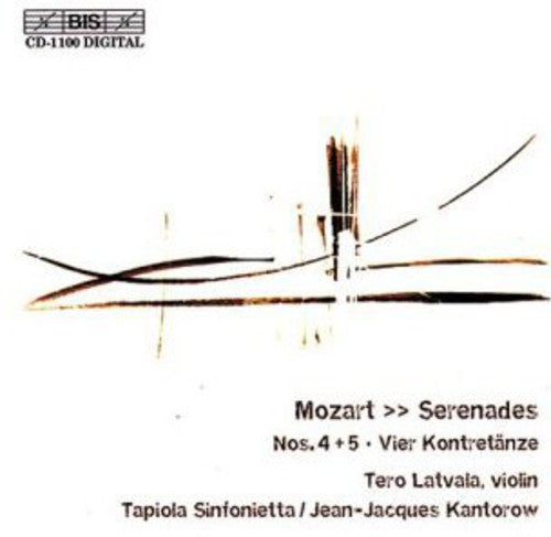 Mozart/ Kantorow/ Tapiola Sinfonietta - Serenades / 4 Contradances