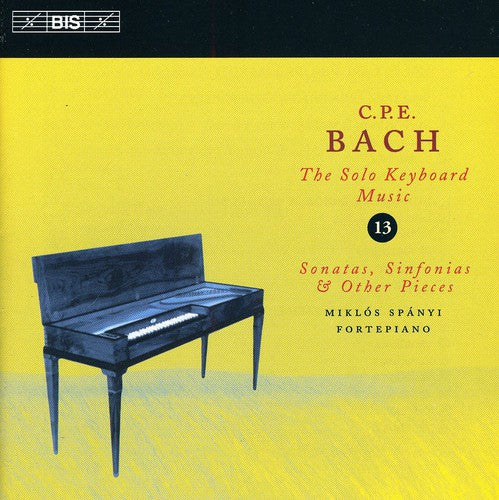 C.P.E. Bach / Spanyi - Solo Keyboard Music 13