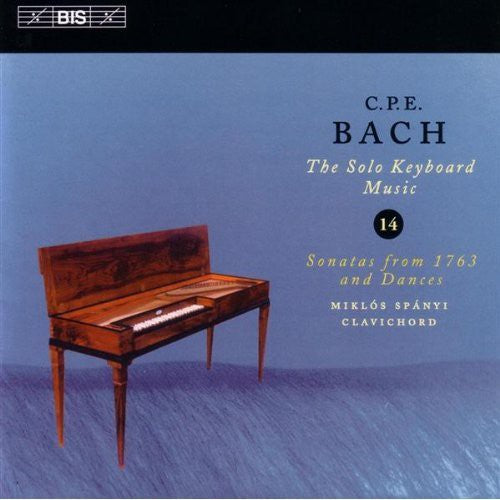 C.P.E. Bach / Spanyi - Solo Keyboard Music 14