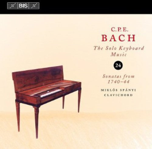 C.P.E. Bach / Spanyi - Solo Keyboard Music 24