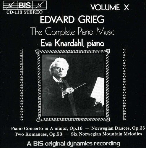 Grieg/ Knardahl/ Ingebretsen/ Prpo - Piano Concerto / Norwegian Dances / Romances