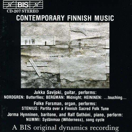 Savijoki/ Forsman/ Hynninen/ Gothoni - Contemporary Finnish Music