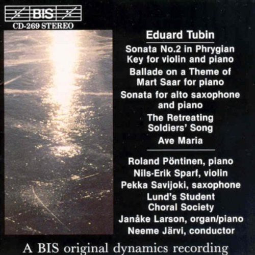 Tubin/ Sparf/ Pontinen/ Jarvi - Sonata for Violin & Piano