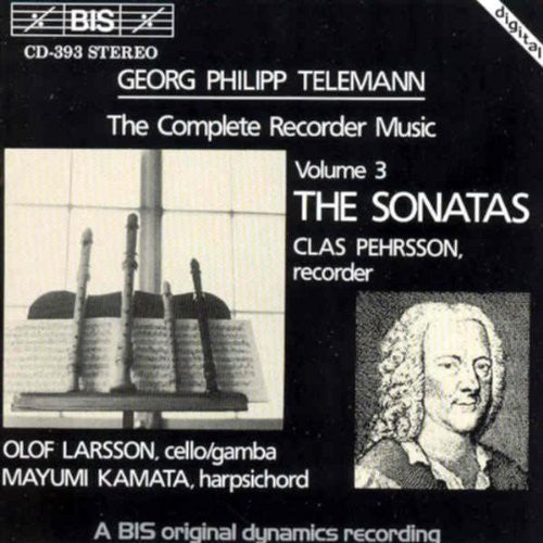 Telemann/ Pehrsson - Complete Recorder Sonatas