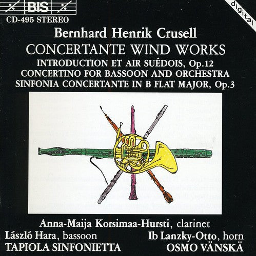 Crusell/ Vanska/ Tapiola Sinfonietta - Introduction & Swedish Air for Clarinet & Orch