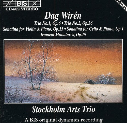 Wiren/ Stockholm Arts Trio - Trios 1 & 2 / Sonatinas / Ironical Miniatures