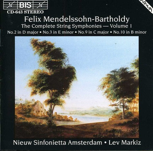 Mendelssohn/ Markiz/ Nieuw Sinfonietta Amsterdam - Complete String Symphonies 1