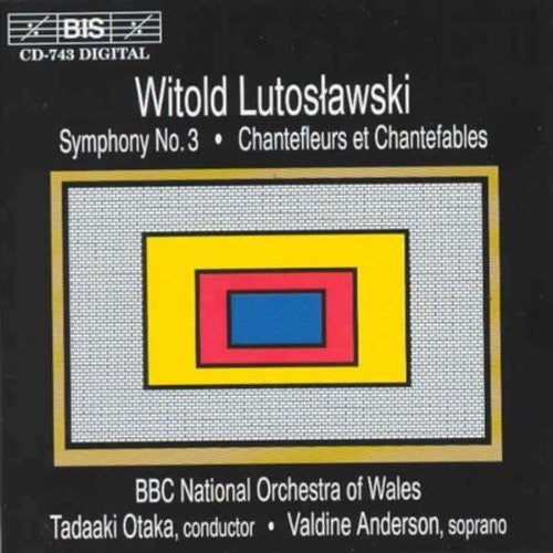 Lutoslawski/ Anderson/ Otaka - Symphony 3