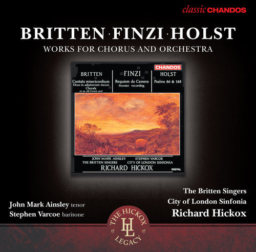 Finzi/ Barlow/ Britten Singers/ Hickox - Works for Chorus & Orchestra