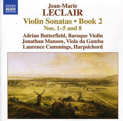 Leclair/ Butterfield/ Manson/ Cummings - Violin Sonatas: Book 2 - Nos 1-5 & 8