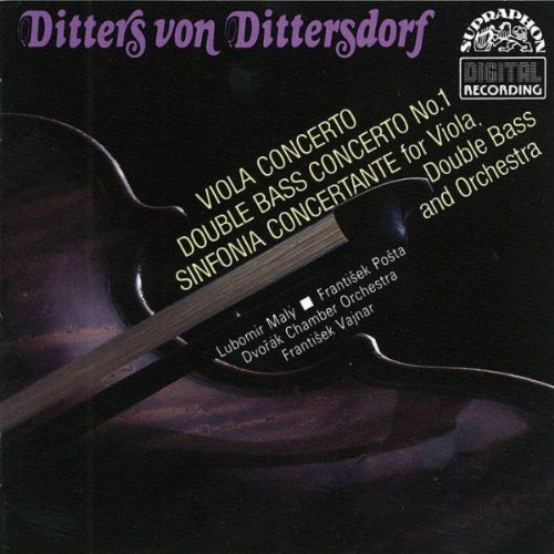 Dittersdorf/ Vajnar Orch - DBL Bass Cto / Viola Cto / Sfa Concertante