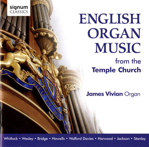 Vivian/ Whitlock/ Davies - English Organ Music from Temple Church