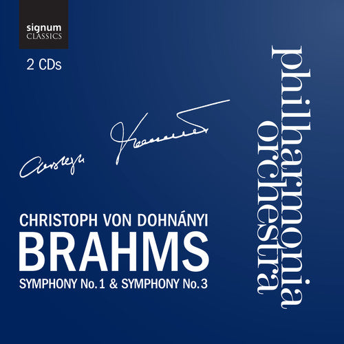 Brahms/ Philharmonia Orch/ Dohnanyi - Symphony 1 & 3