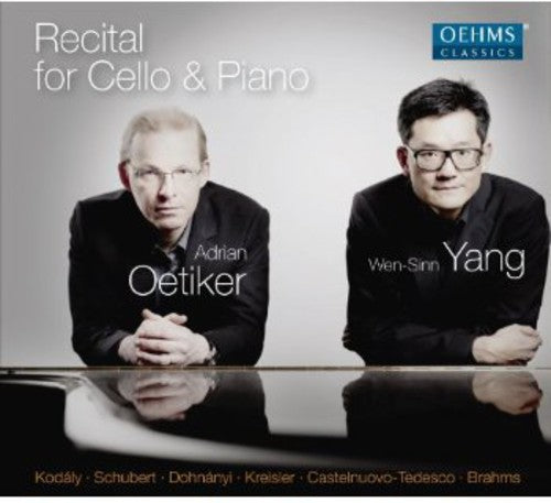Kodaly/ Yang/ Oetiker - Recital for Cello & Piano