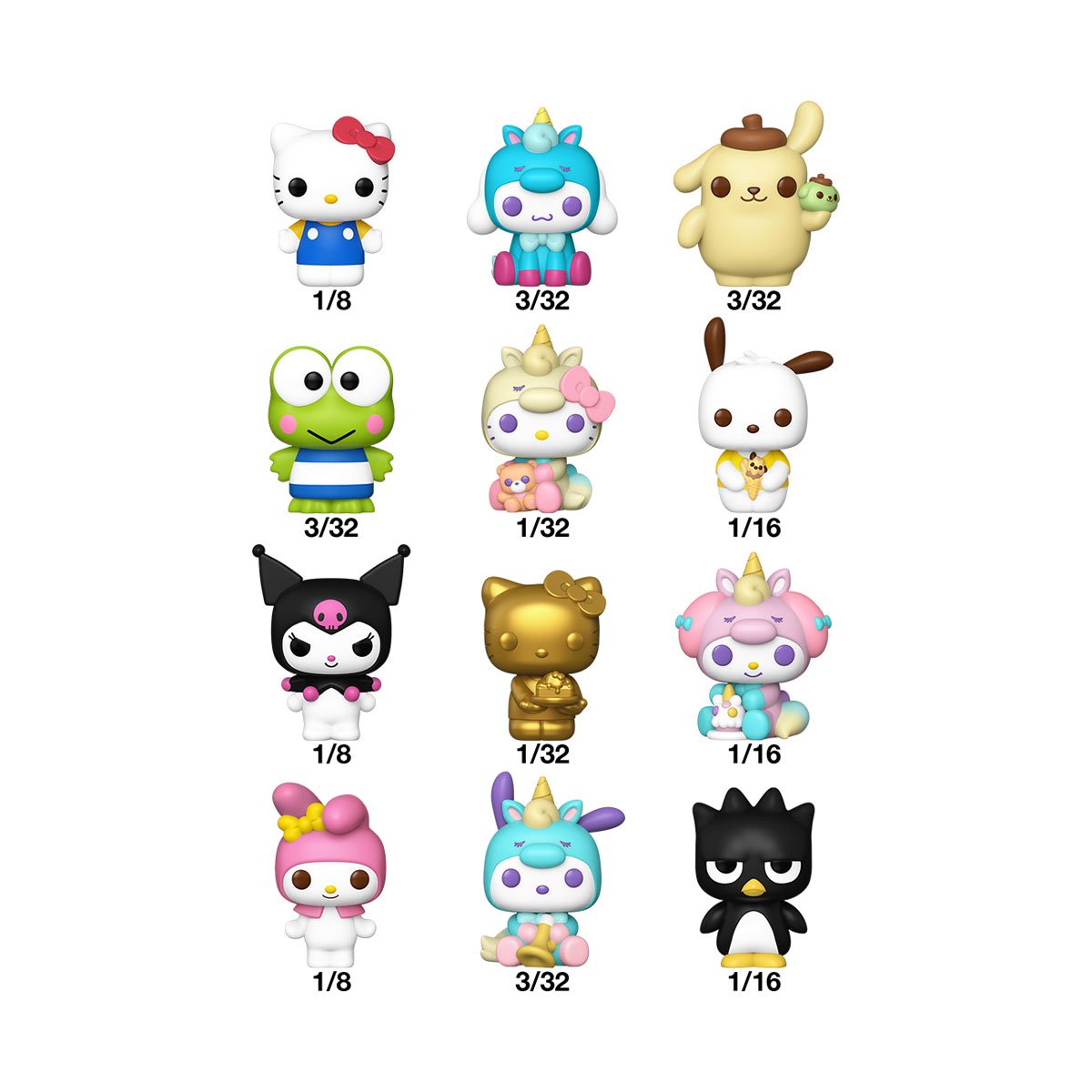 Funko Bitty Pop! Sanrio Mini Figure (1 random)