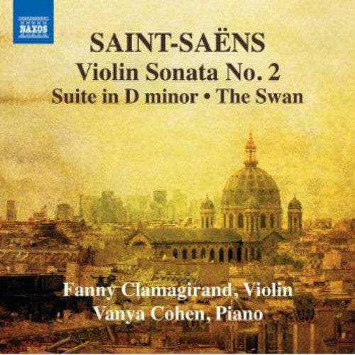 Saint-Saens/ Clamagirand/ Cohen - Violin Sonata No 2 / Suite in D minor
