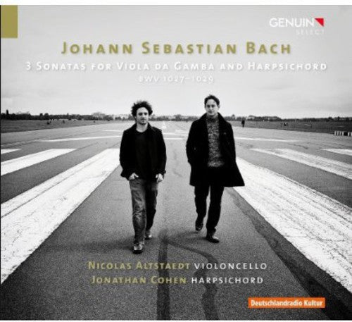 Bach/ Altstaedt/ Cohen - 3 Sonatas for Viola Da Gamba & Harpsichord