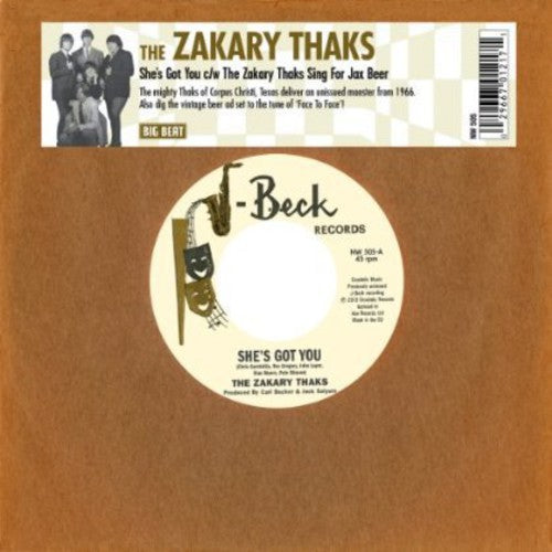 Zakary Thaks - She's Got You/The Zakary Thaks Sing for Jax Beer
