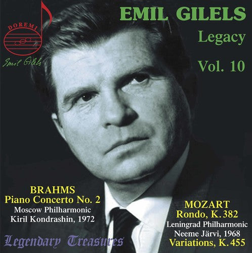 Brahms/ Emil Gilels - Legacy 10
