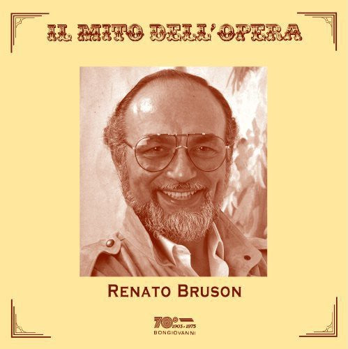 Verdi/ Renato Bruson - Il Mito Dell'opera