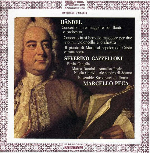 Handel/ Gazzelloni/ Caniglia - Concerto in Re Maggiore Per Flauto