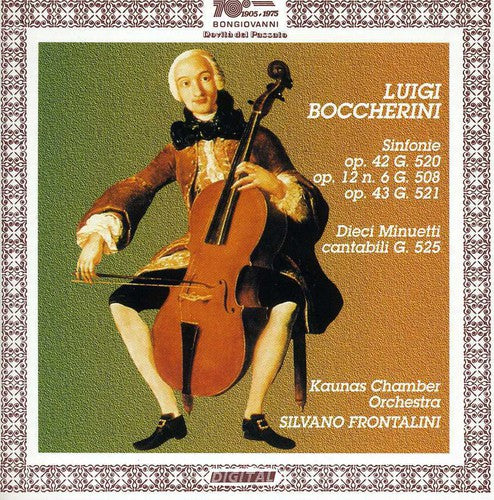 Boccherini/ Silvano Frontalini - Sinfonia in Re Magg Op 42 G 520