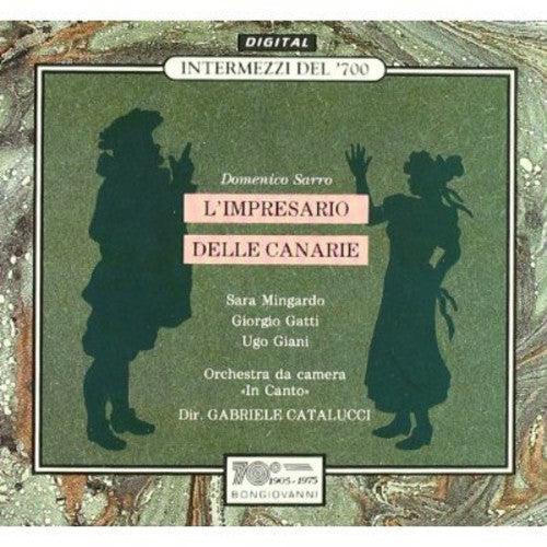 Sarro/ Catalucci/ in Canto Chamber Orch - L'impresario Delle Canarie