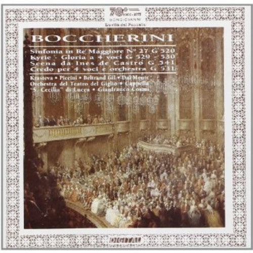 Boccherini/ Beltran Gil/ Krasteva - Sinfonia in Re Magg N 27 G 520