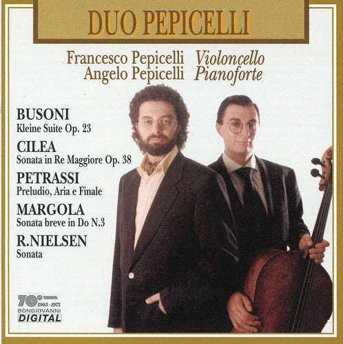 Cilea/ F. Pepicelli / A. Pepicelli - Sonata in Re Magg Op 38 / Sonata Breve in Do N 3