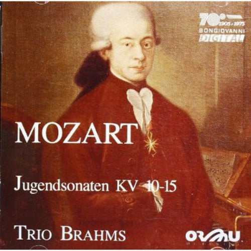 Wolfgang Amadeus Mozart - Jugendsonaten KV 10-15 Per Pianoforte / Violino E