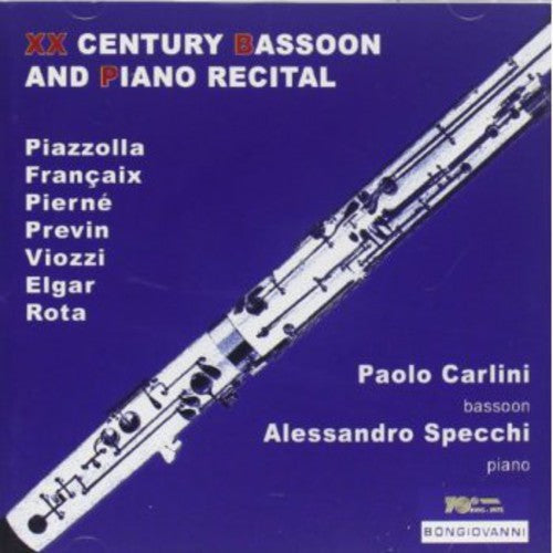 Pierne/ Carlini/ Specchi - Concertpiece Op 35 for Bassoon & Piano
