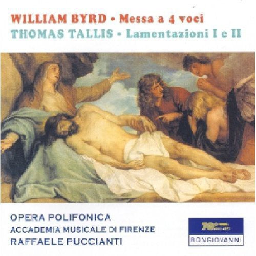 Byrd/ Raffaele Puccianti - Messa a 4 Voci / Lamentazioni I E II / Miserere