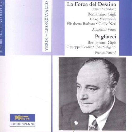 Verdi/ Gigli/ Mascherini/ Barbato - La Forza Del Destino (Abridged) / Pagliacci