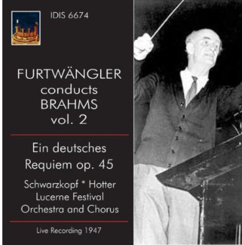 Brahms/ Schwarzkopf/ Lucerne Festival Orch - Wilhelm Furtwangler Conducts Brahms 2