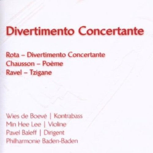 Rota/ Phil Baden-Baden: De Boeve Wies/ Hee - Divertimento Concertante